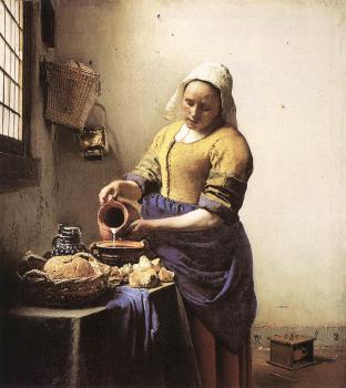 Jan Vermeer : The Milkmaid